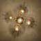 Brass and Glass Light Fixtures in the Style of Jakobsson, 1960s, Image 3