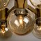 Brass and Glass Light Fixtures in the Style of Jakobsson, 1960s, Image 9