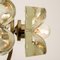 Sische Glass and Chrome Chandelier, 1960s, Image 8