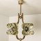 Sische Glass and Chrome Chandelier, 1960s, Image 11