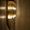 H29.9 Venini Style Murano Glass and Gilt Brass Sconce, 1960s, Image 10