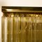 H29.9 Wandleuchte aus Muranoglas & vergoldetem Messing im Venini Stil, 1960er 13