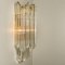 Venini Style Murano Glass and Gilt Brass Sconces, 1960s, Set of 2, Image 6
