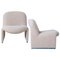 Alky Chairs by Piretti with New Upholstery from Castelli, Set of 2 1