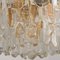 Palazzo Light Fixture or Flush Mount in Gilt Brass and Glass from Kalmar, Image 5