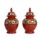 Porcelain Vases, Set of 2, Image 1