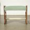 Flur Möbel aus furniertem, lackiertem & gebeiztem Holz, Messing & Stoff, Italien, 1960er oder 1970er, 3er Set 12