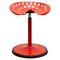 Red Tractor Seat Stool by Etienne Fermigier for Mirima, France, Image 1