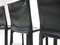 CAB Stühle aus schwarzem Leder von Mario Bellini für Cassina, 1977, 4er Set 6