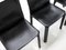CAB Chairs in Black Leather by Mario Bellini for Cassina, Italy, 1977, Set of 4 8