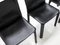 CAB Chairs in Black Leather by Mario Bellini for Cassina, Italy, 1977, Set of 4, Image 8