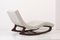 Chaise longue a dondolo in tessuto Dedar di Adrian Pearsall, Stati Uniti, anni '50, Immagine 11