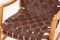 Sillones de cincha marrón de Jens Risom para Knoll, años 50. Juego de 2, Imagen 16