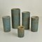 Vases Cylindriques en Céramique Bleue par Groeneveldt, Set de 10 5