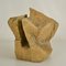 Abstract Sand Color Ceramic Sculpture by Bryan Blow 2