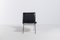 Dänischer architektonischer Stuhl aus schwarzem Vinyl, 1960er 2