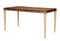 Table Mid-Century en Orme et Acajou par Carl Bergsten 1