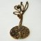 Collana rotonda vintage in bronzo a forma di sole, anni '60-'70, Immagine 4