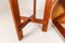 Mid-Century Teak and Leather Stools by Uno & Östen Kristiansson for Luxus, Sweden, Set of 2 18