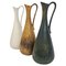 Mid-Century Ceramic Vases by Gunnar Nylund for Rörstrand, Sweden, Set of 3 1