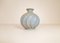 Jarrones Mid-Century de cerámica en turquesa de Ewald Dahlskog para Bo Fajans, Sweden. Juego de 2, Imagen 14