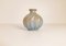 Mid-Century Ceramic Vases in Turquoise by Ewald Dahlskog for Bo Fajans, Sweden, Set of 2, Image 9