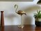 Large Mid-Century Brass Flamingo Decoration by Dieter Rams 1