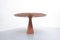 Mid-Century Red Travertine Dining Table by Angelo Mangiarotti, Italy, 1970s, Image 2