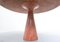 Mid-Century Red Travertine Dining Table by Angelo Mangiarotti, Italy, 1970s, Image 4