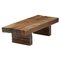 Rustic Wabi-Sabi Solid Wood Coffee Table, Image 1