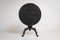 Large 19th Century Northern Swedish Black Tilt-Top Table, Image 4