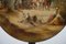 Mesa para vinos o auxiliar victoriana con tablero abatible de parcela pintada policromada, Imagen 6