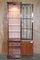 Flamed Hardwood & Glass Bookcase with Lights by Bevan Funnell 8
