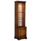 Flamed Hardwood & Glass Bookcase with Lights by Bevan Funnell 1