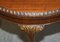 Tavolo da gioco pieghevole a mezzaluna con ripiano in panno, inizio XX secolo, Immagine 10