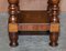 Antique Victorian Sheraton Revival Handmade Side Table with Inlaid Top & Drawers, Image 7