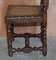 Antique Victorian English Carved Oak Dining Chairs, 1860s, Set of 4, Image 19