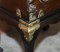 Antique Japanese Elm Side Table on Stand with Ornate Cast Brass Fixtures, 1880s, Image 8