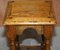 Sgabello o tavolino antico in quercia, XIX secolo, Immagine 7