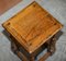 19th Century Antique Oak Jointed Stool or Side Table, Image 4