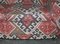 Sofá Kilim victoriano tapizado de madera con patas delanteras torneadas, Imagen 11