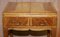 Tavolo da gioco vintage in legno di noce e legno satinato, Immagine 6