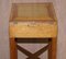 Mesa de juegos vintage de nogal y madera satinada, Imagen 10