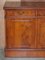 Vintage Burr Yew Wood 3-Drawer Cupboard 3