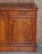 Vintage Burr Yew Wood 3-Drawer Cupboard 5