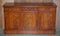 Vintage Burr Yew Wood 3-Drawer Cupboard 2