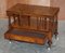 Antique Victorian Burr Walnut Canterbury Magazine Rack Table, Image 15