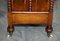 Antique Victorian Burr Walnut Canterbury Magazine Rack Table, Image 12