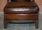 Italian Gioconda Brown Leather Lounge Chair from Promemoria 18