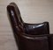 Vintage Oxblood Leather Chesterfield Chair, Image 19